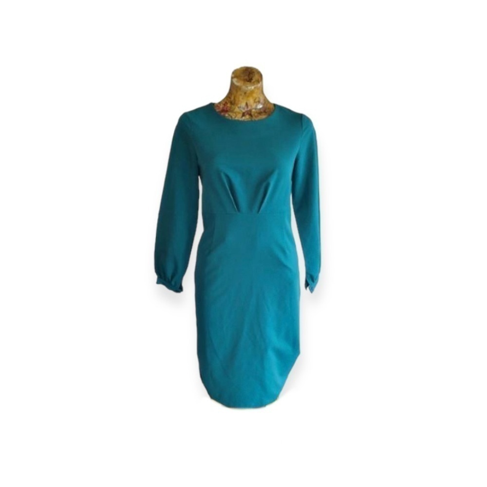 Metisu dress green fitted Small